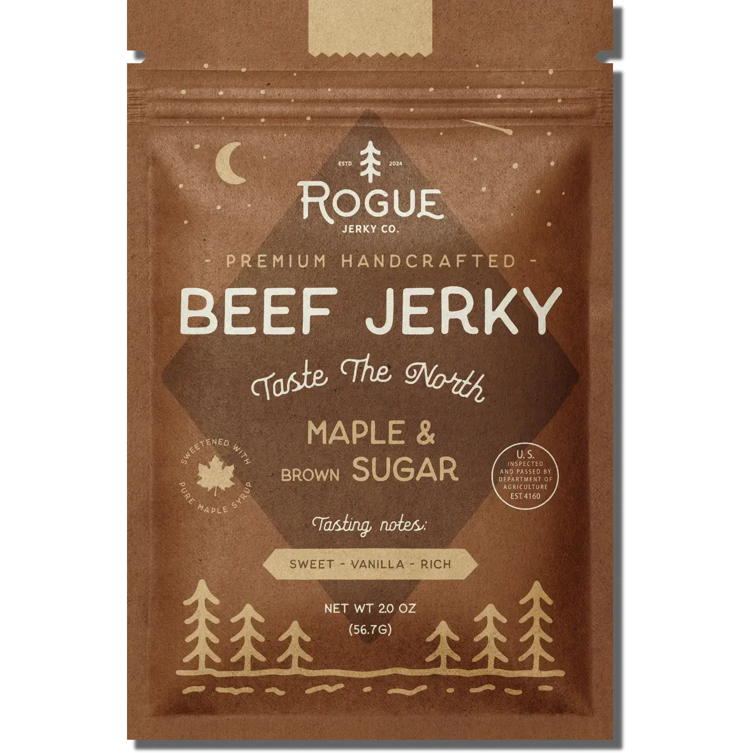 Rogue Premium Handcrafted Beef Jerky - 3 Flavor Options