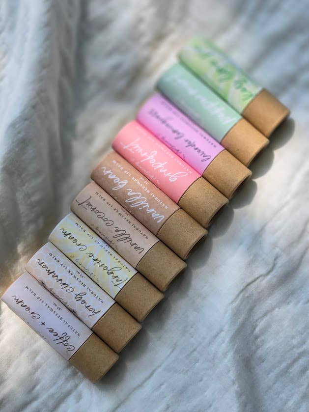 Beeswax Lip Balm Plastic-Free | Chapstick | Natural