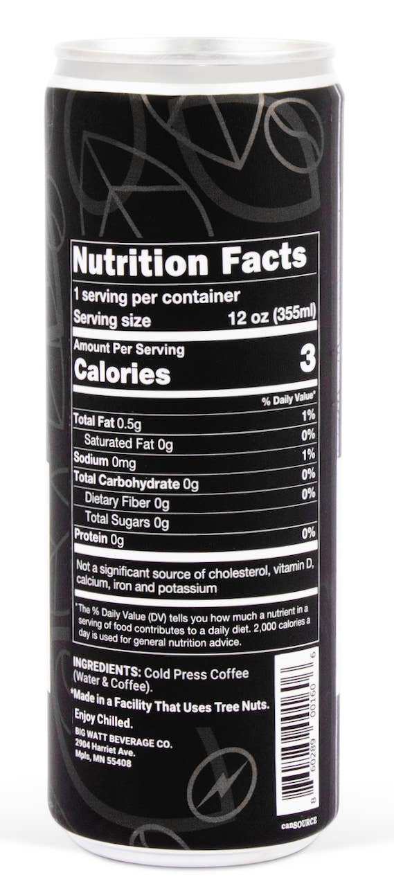Cold Press Coffee - Black