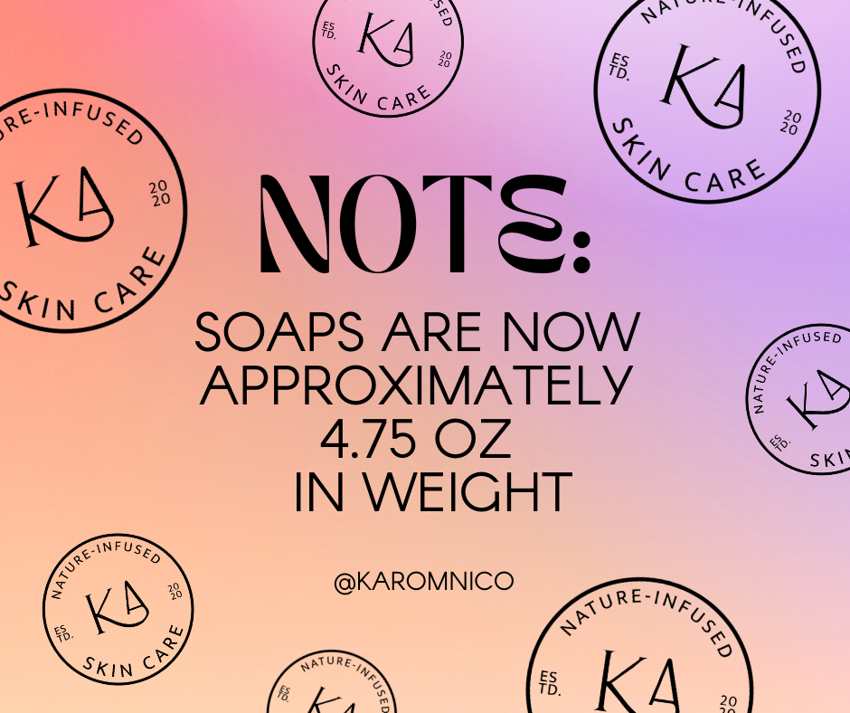 Artisan Soap Bars - Variety of scents
