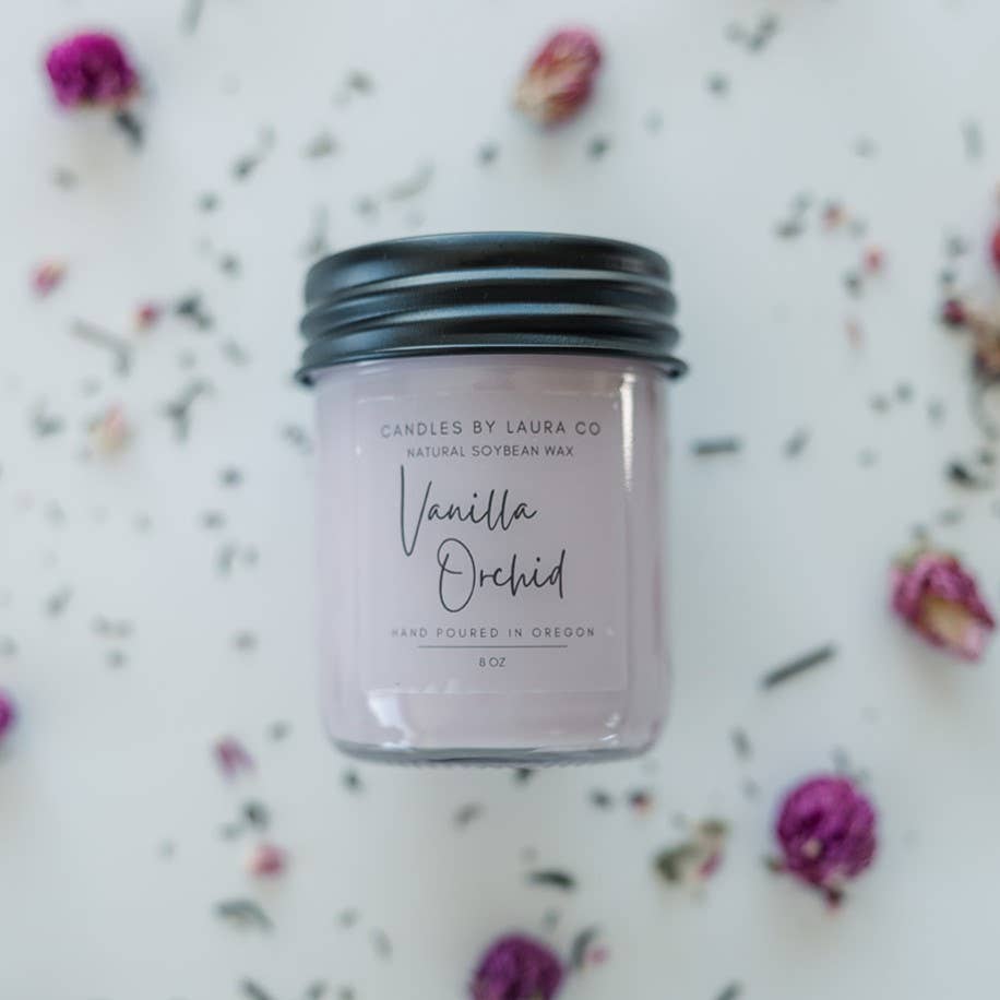Vanilla Orchid Soy Jar Candle