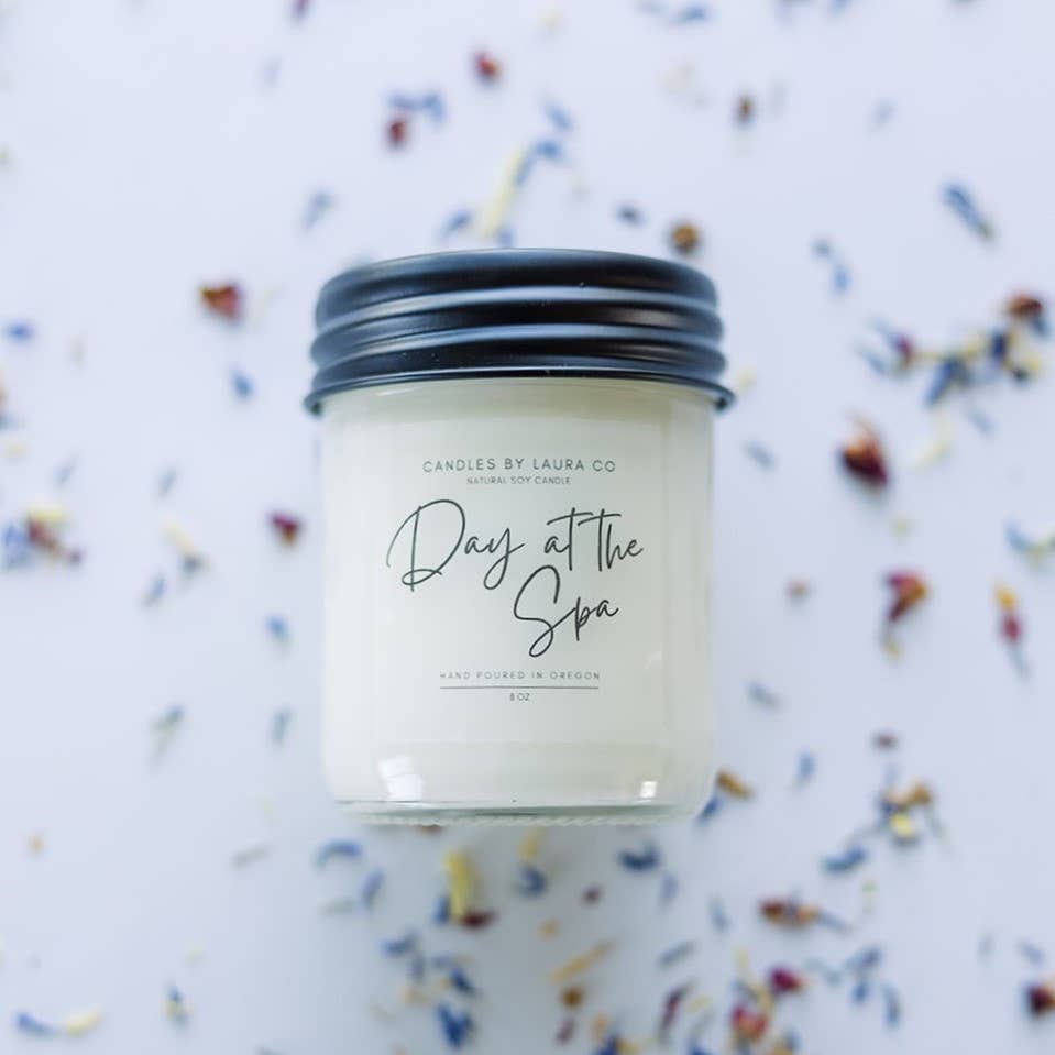 Day at the Spa Soy Jar Candle 8oz