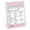 Self-Care RX Nifty Note Pad