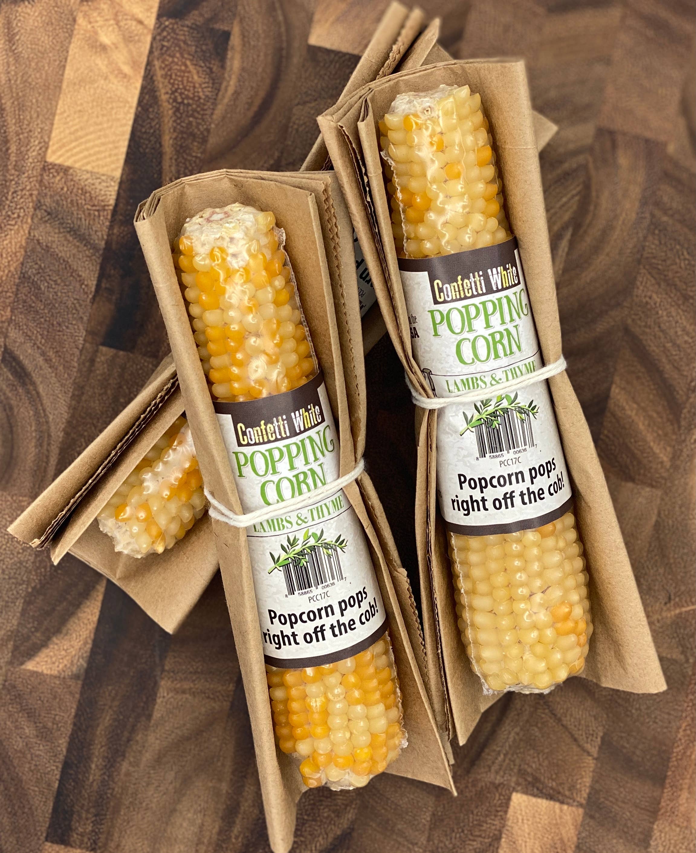 Popcorn Cobs Gift Packaged