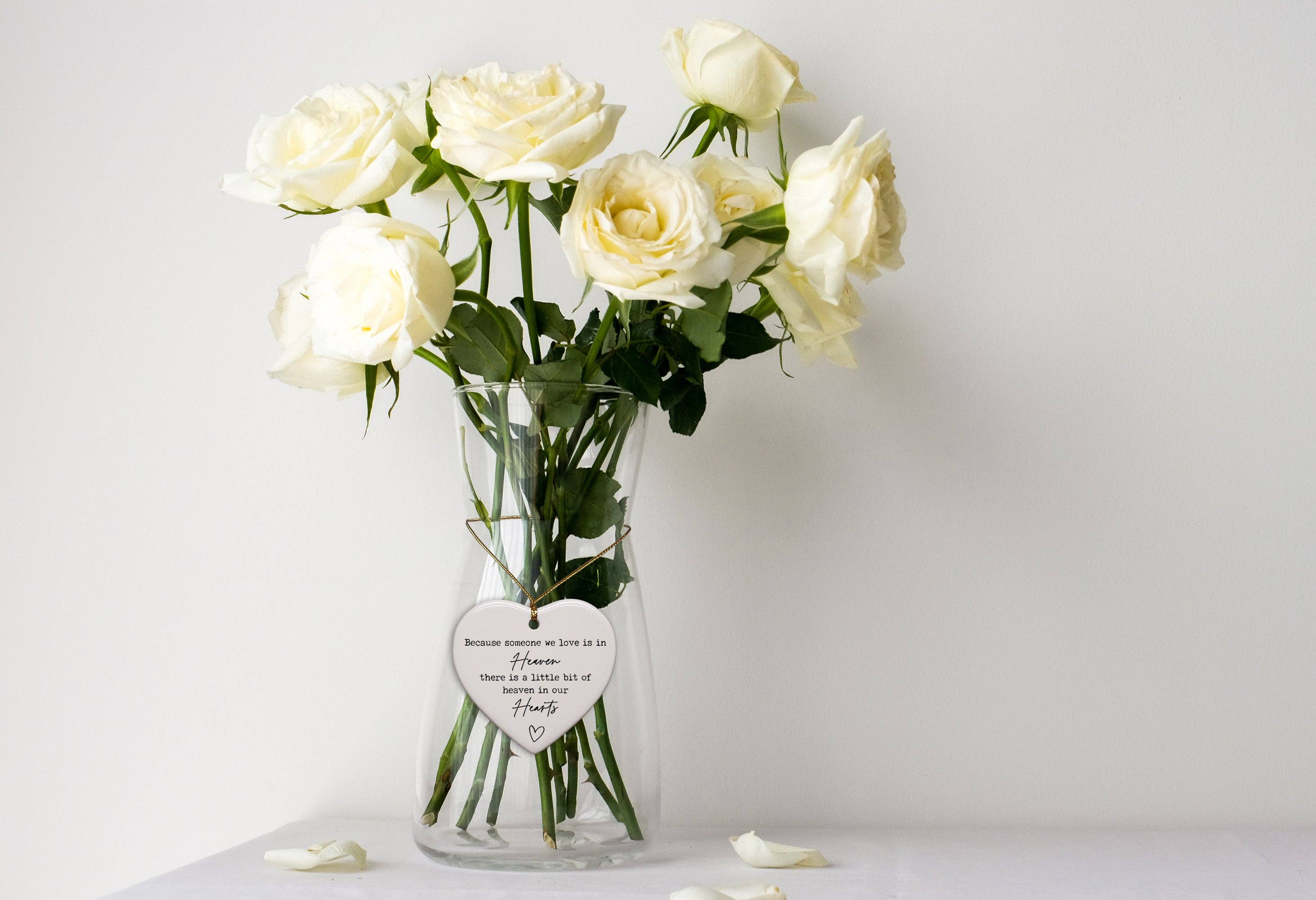 Because Someone We Love Is In Heaven Keepsake Ornament