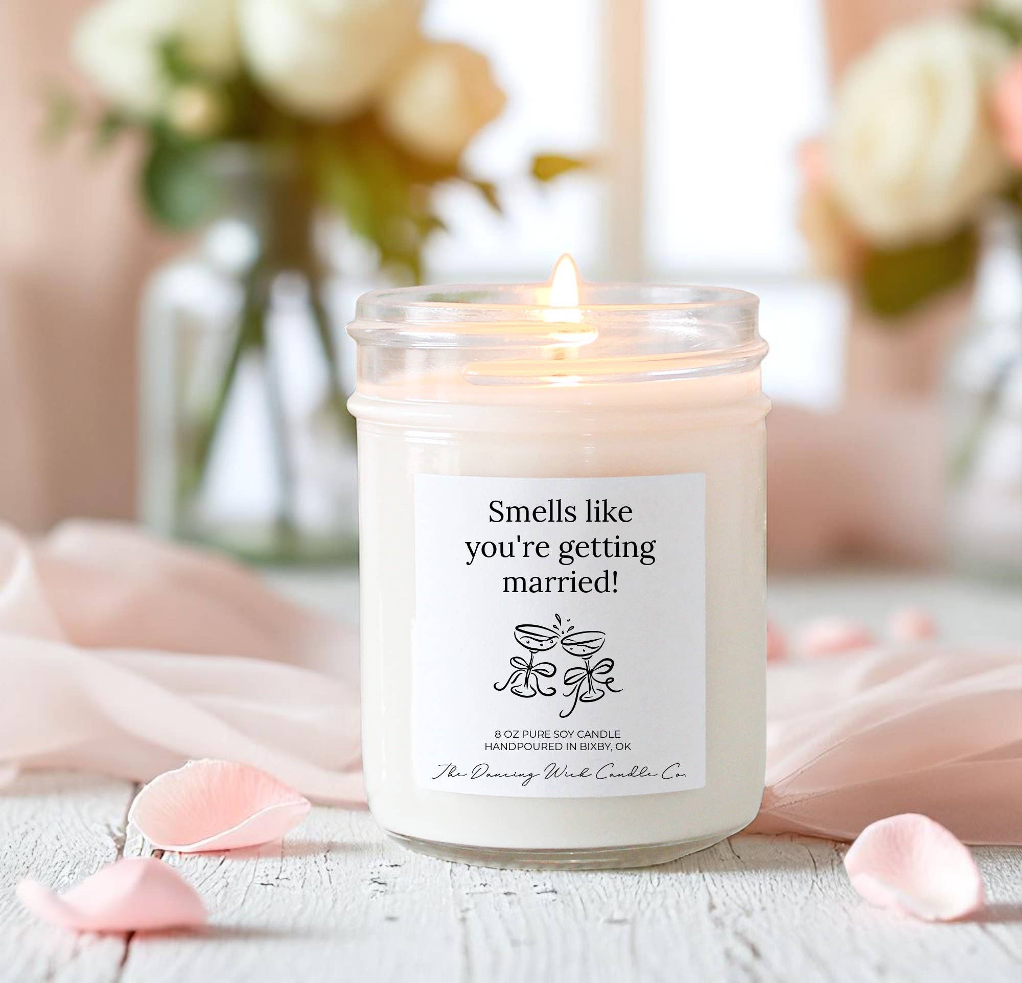 Smells Like You're Getting Married Engagement Candle