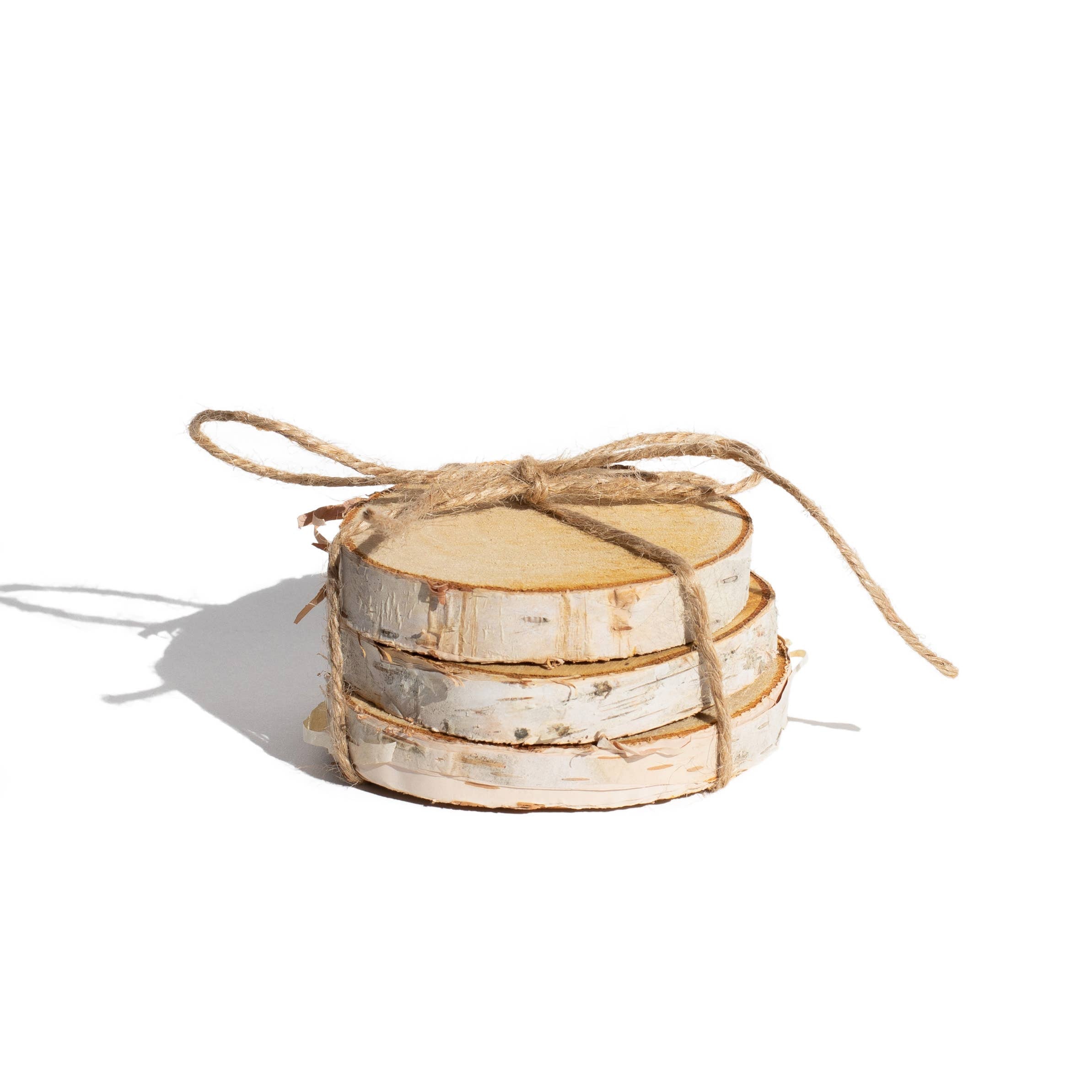 Birch Coaster Set