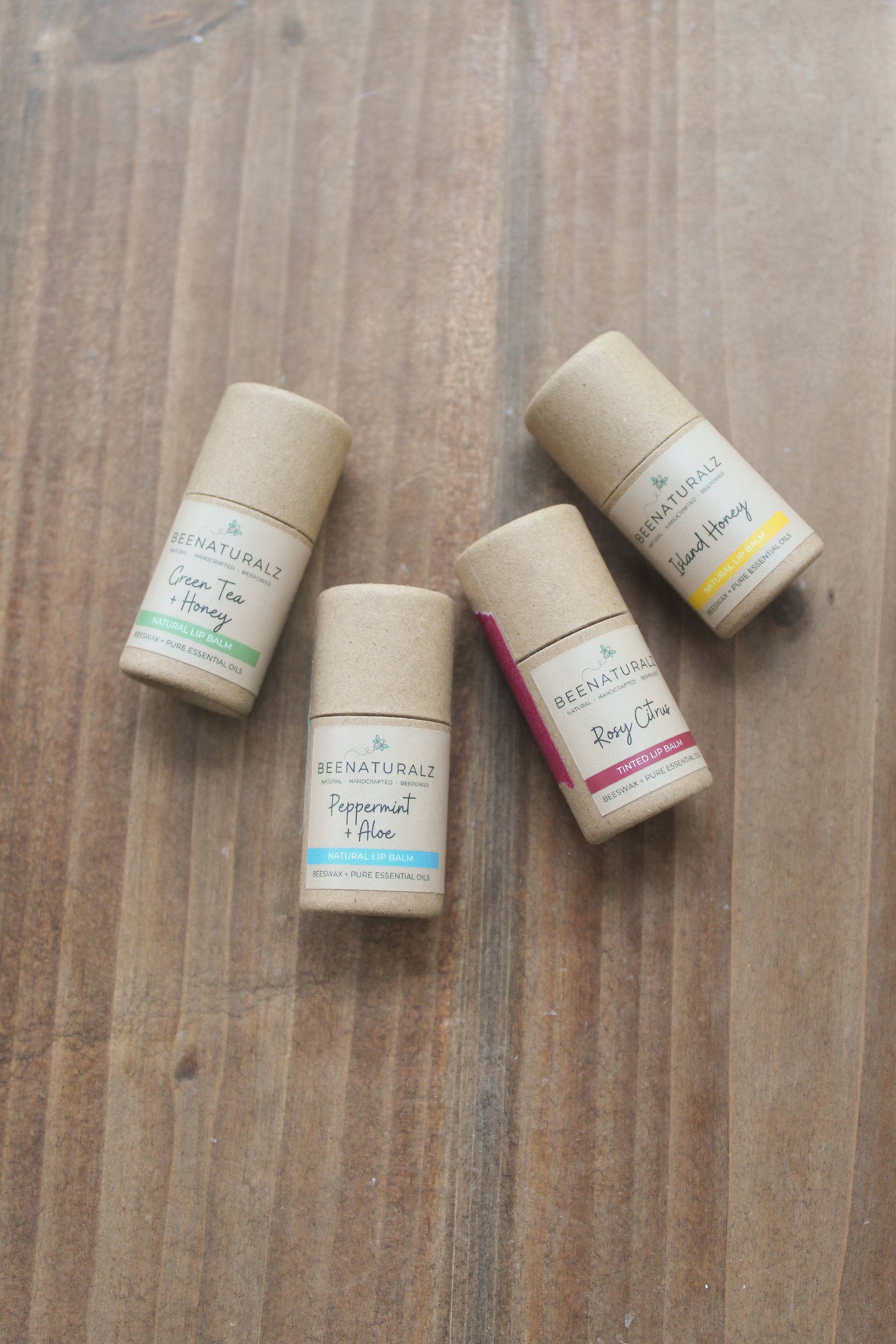 Beeswax Lip Balm - Peppermint Aloe