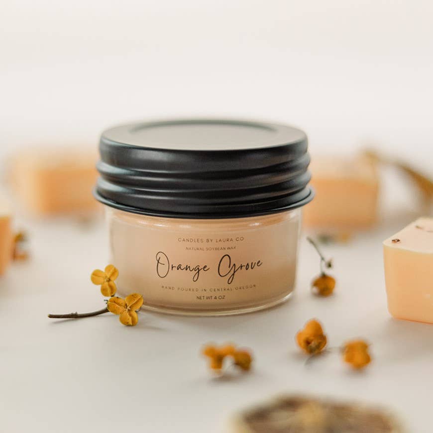 Orange Grove Soy Jar Candle