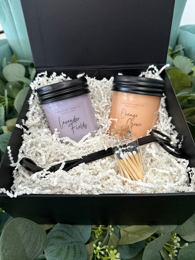 Build Your Own 2 Candle Gift Set