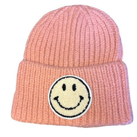 Kids Smile Knit Beanies