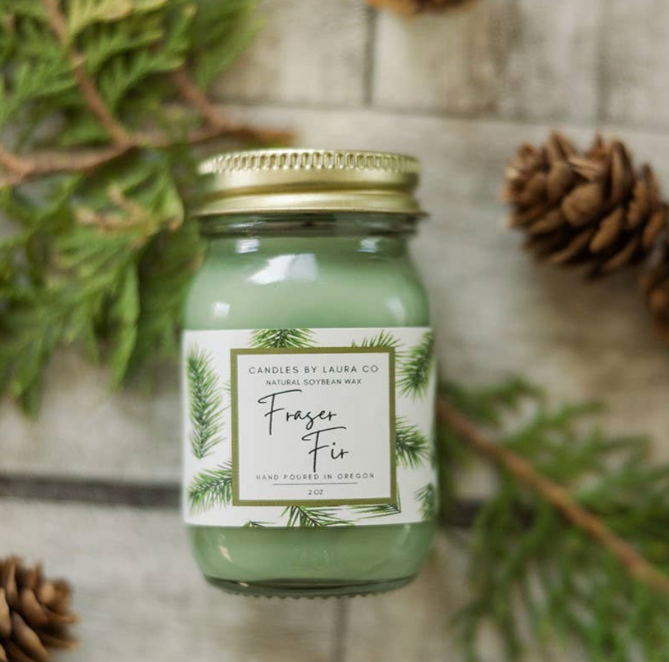 Mini Soy Mason Jar Candles - 2oz