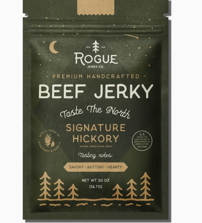 Rogue Premium Handcrafted Beef Jerky - 3 Flavor Options