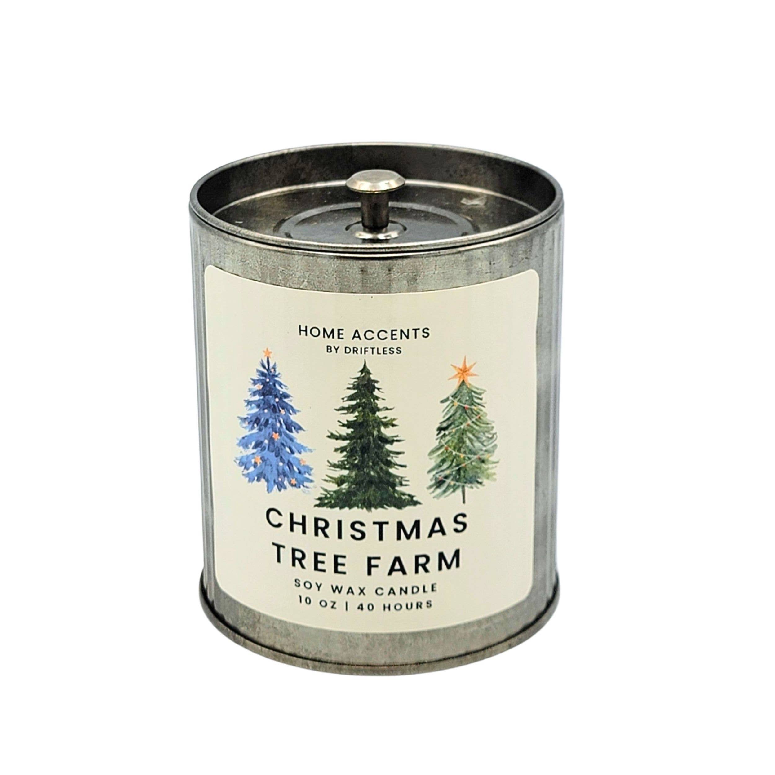 Christmas Tree Farm Rustic Wholesale Candles - Holiday Decor