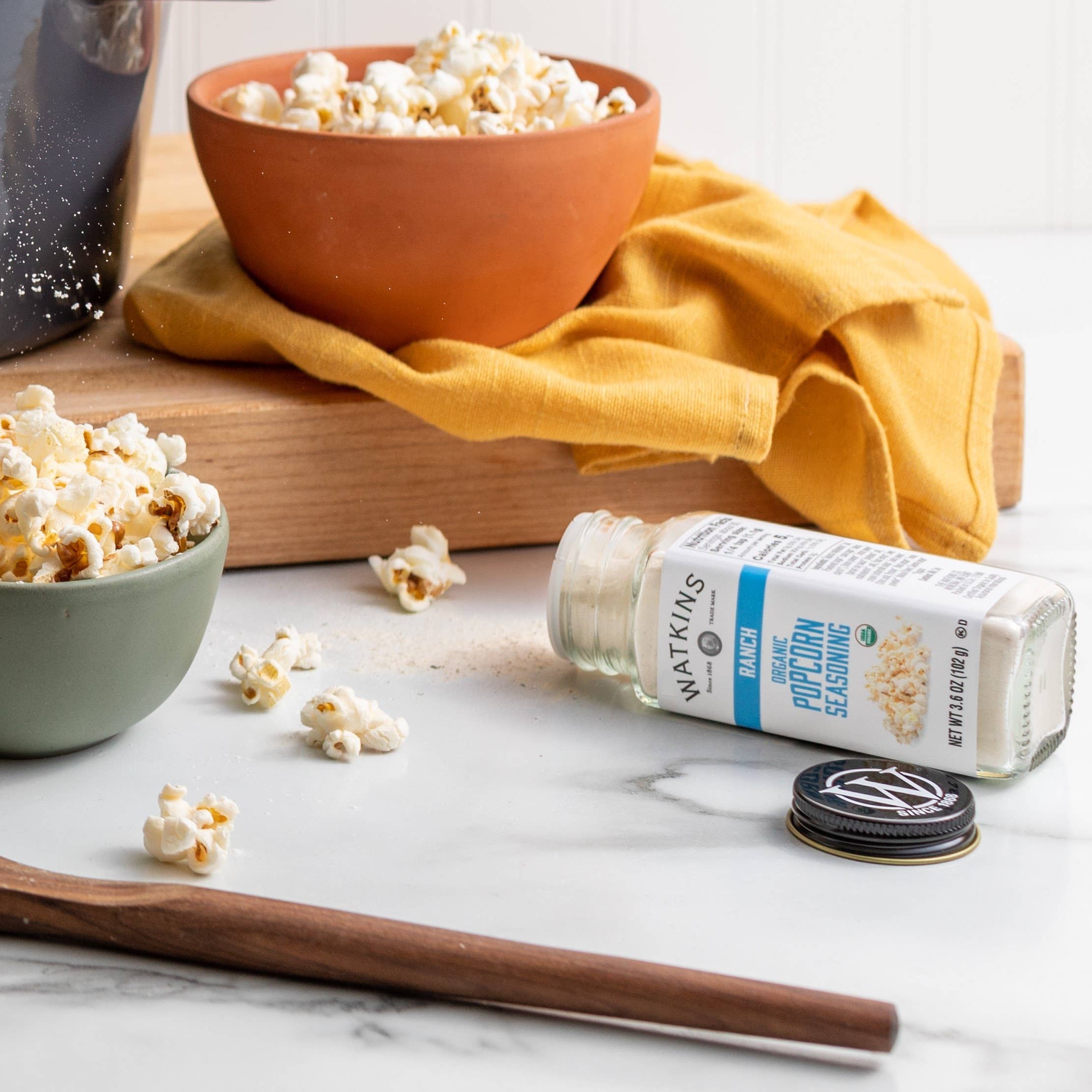 Organic Ranch Popcorn Seasoning, 3.6 oz