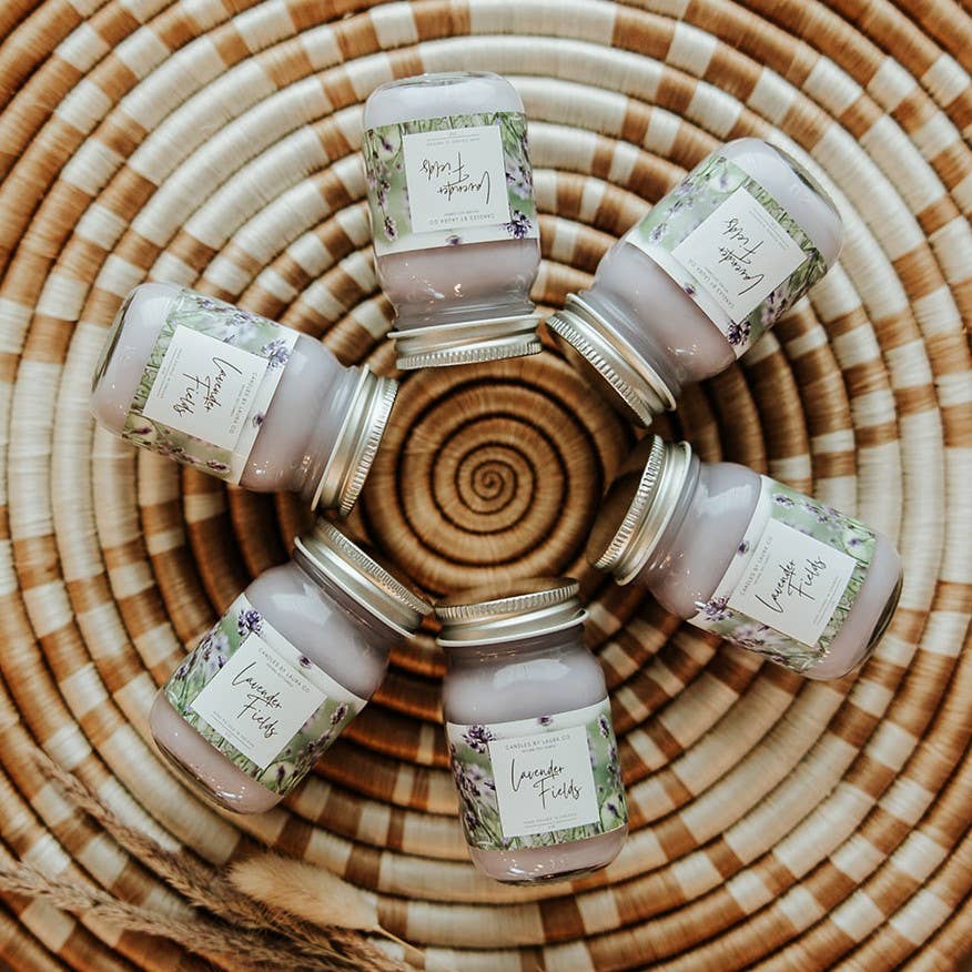 Mini Soy Mason Jar Candles - 2oz
