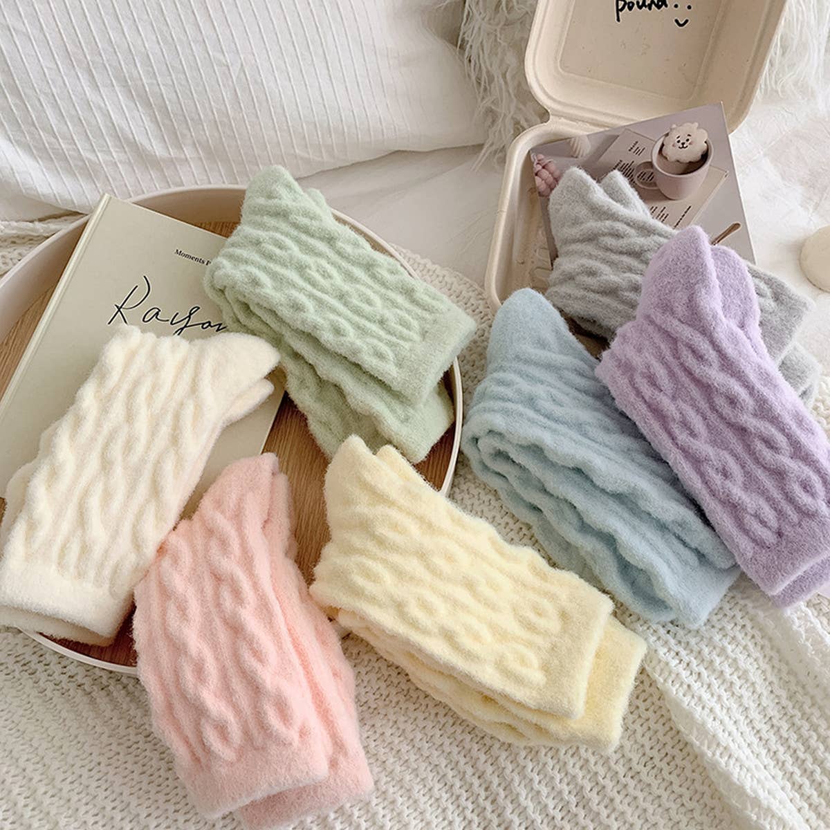 Cozy Sweater Knit Socks