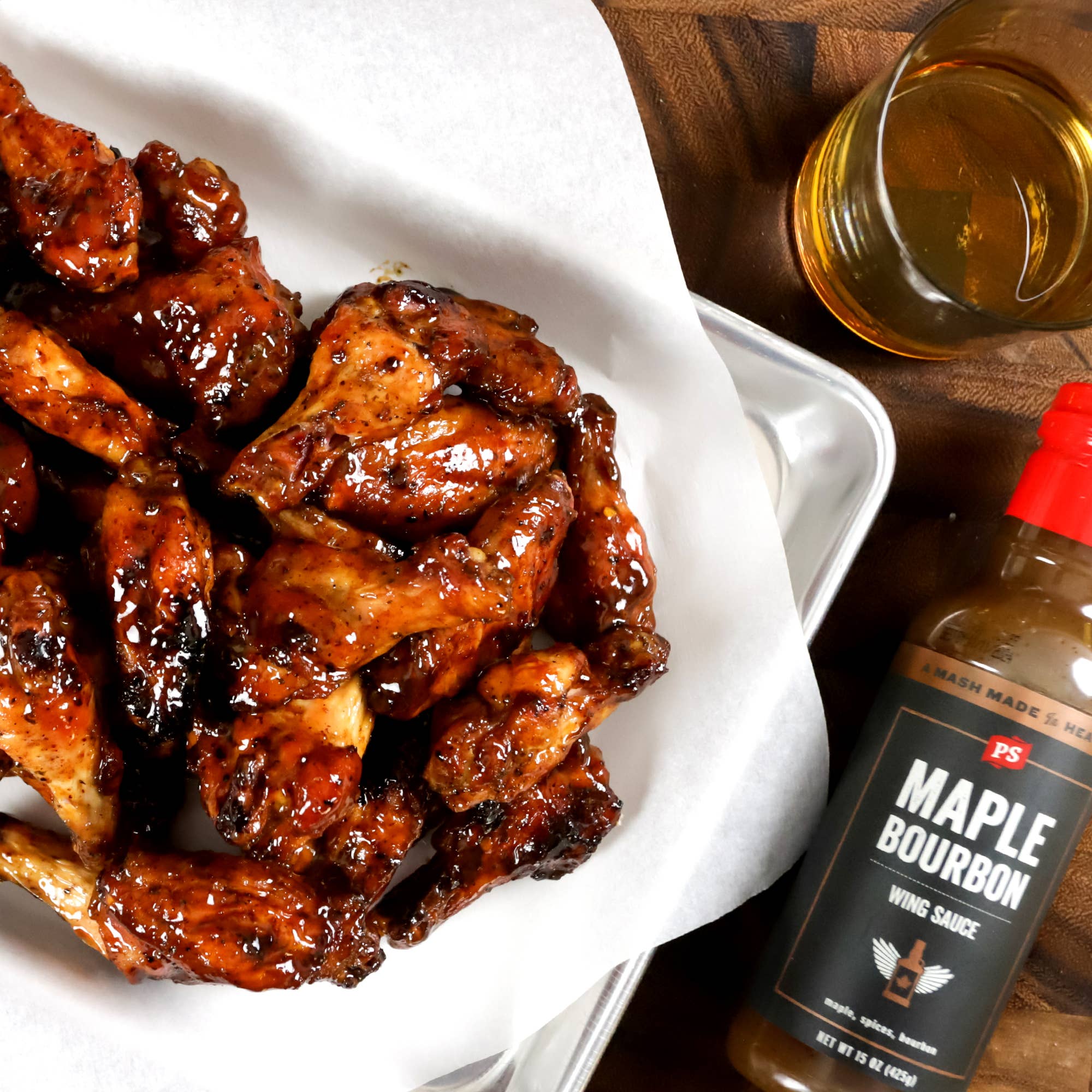 Maple Bourbon Wing Sauce