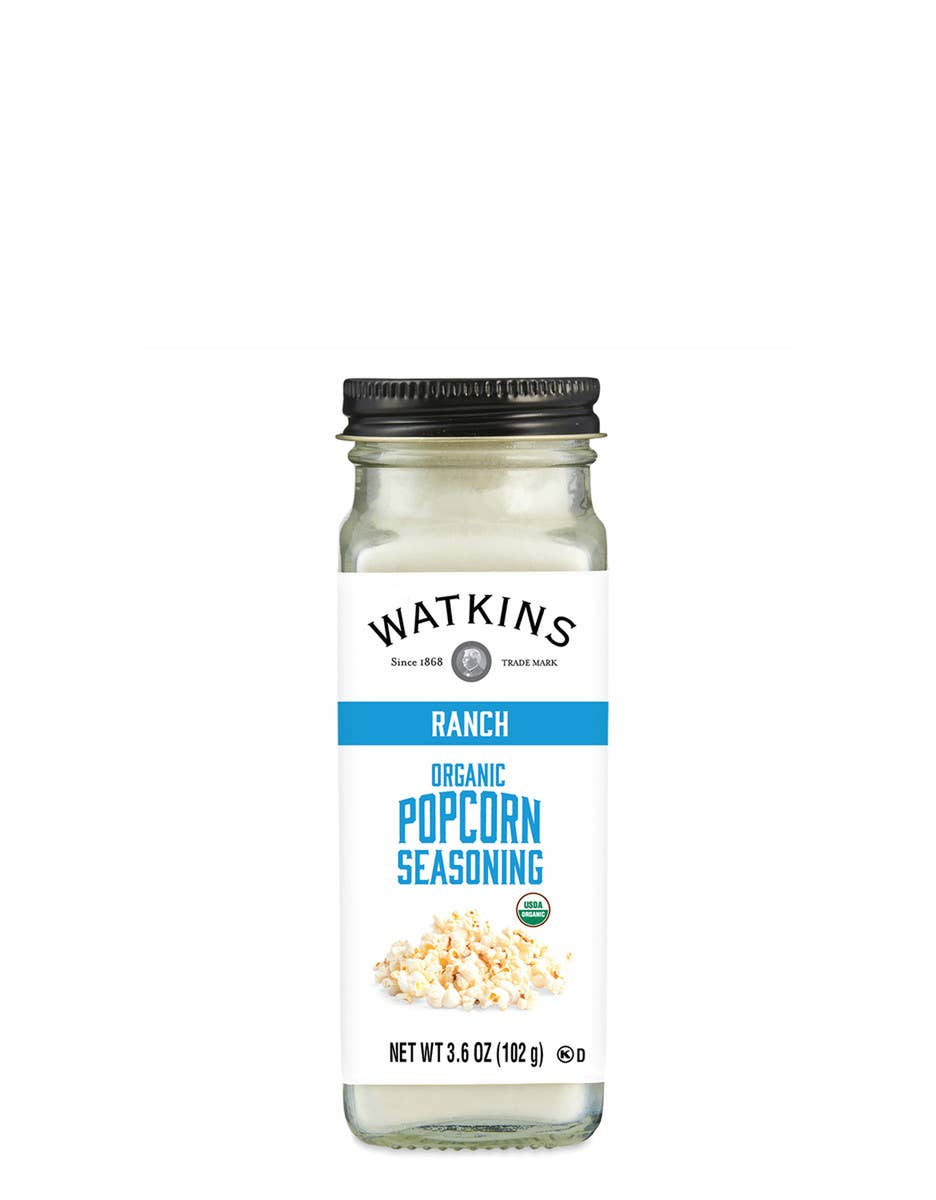 Organic Ranch Popcorn Seasoning, 3.6 oz