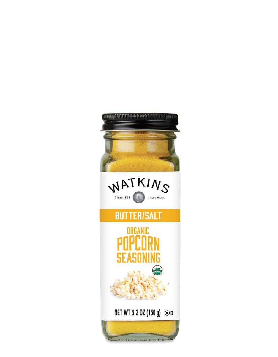 Organic Butter/Salt Popcorn Seasoning, 5.3 oz