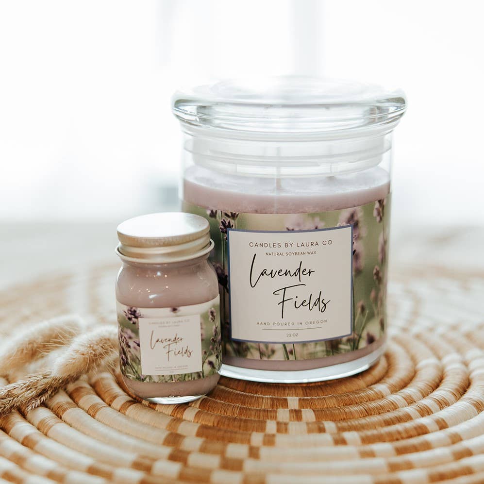 Mini Soy Mason Jar Candles - 2oz