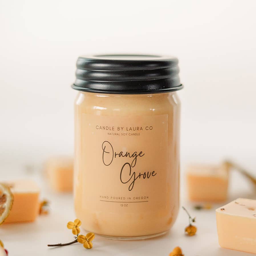 Orange Grove Soy Jar Candle