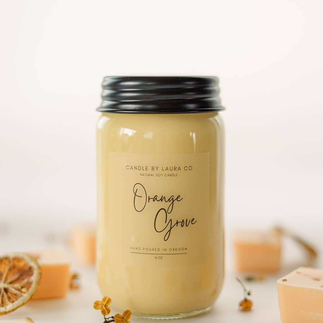 Orange Grove Soy Jar Candle