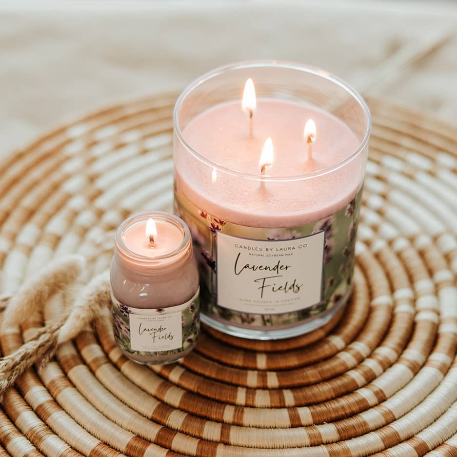 Mini Soy Mason Jar Candles - 2oz