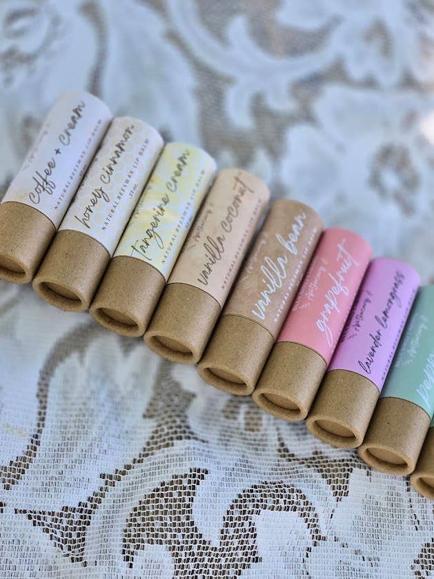 Beeswax Lip Balm Plastic-Free | Chapstick | Natural